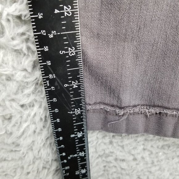 Democracy Jeans Womens 8 Flexellent Gray Stretch Mid Rise Cropped *Read* - Picture 9 of 12